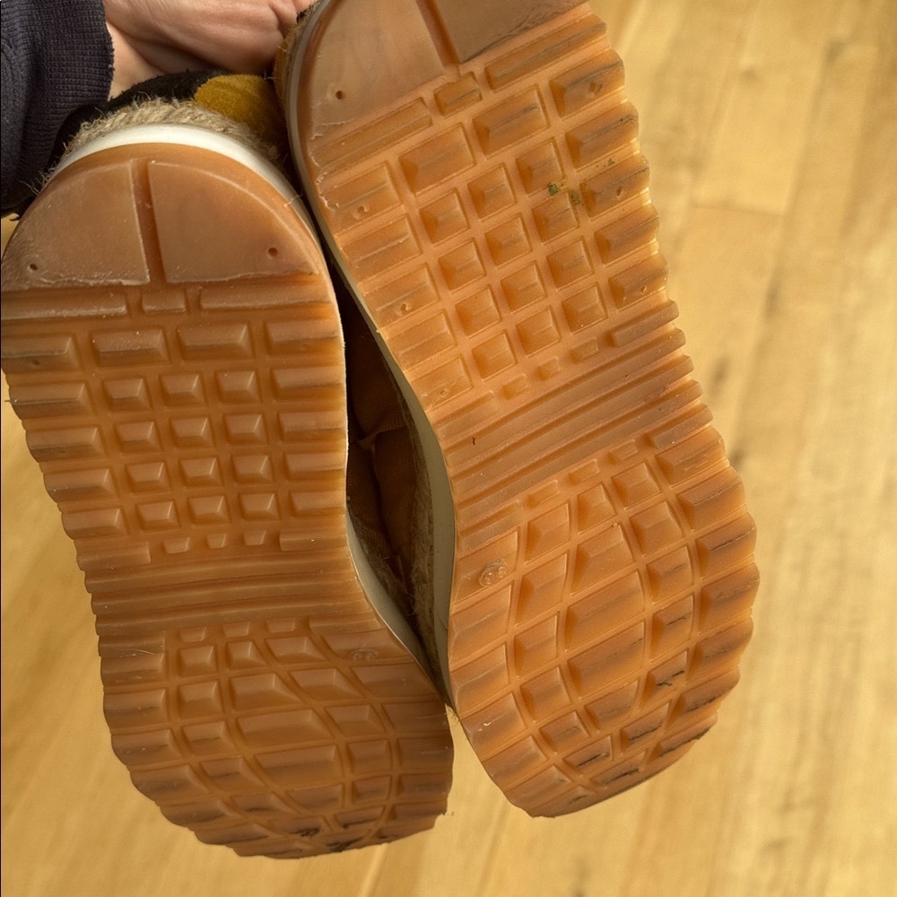 Free People Champin Mustard & Blush Espadrilles women’s size 36/6 - Picture 10 of 12
